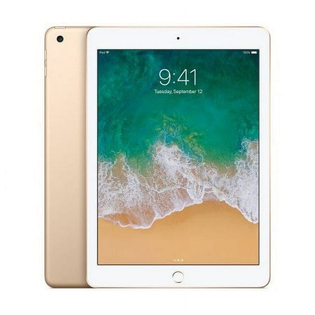 Restored 2018 Apple iPad Wi Fi 32 GB Gold (6th Generation