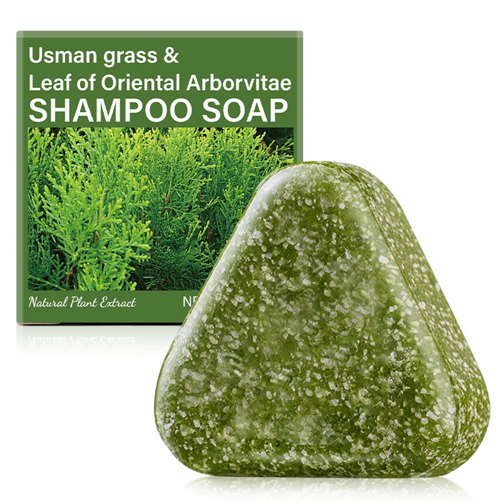 Nature Seven Green Soap Shampoo, Nature Triangle Shampoo Bar