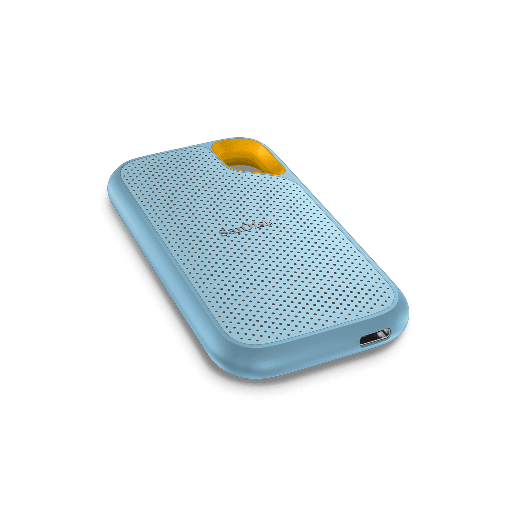 SanDisk 2TB Extreme V2 Portable SSD, USB-C, Sky Blue - High