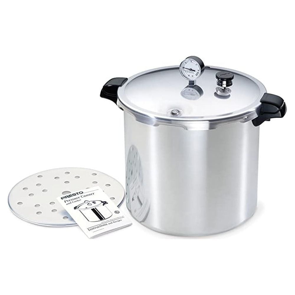 Presto Large 23 Quart Aluminum Pressure Canner and Cooker with