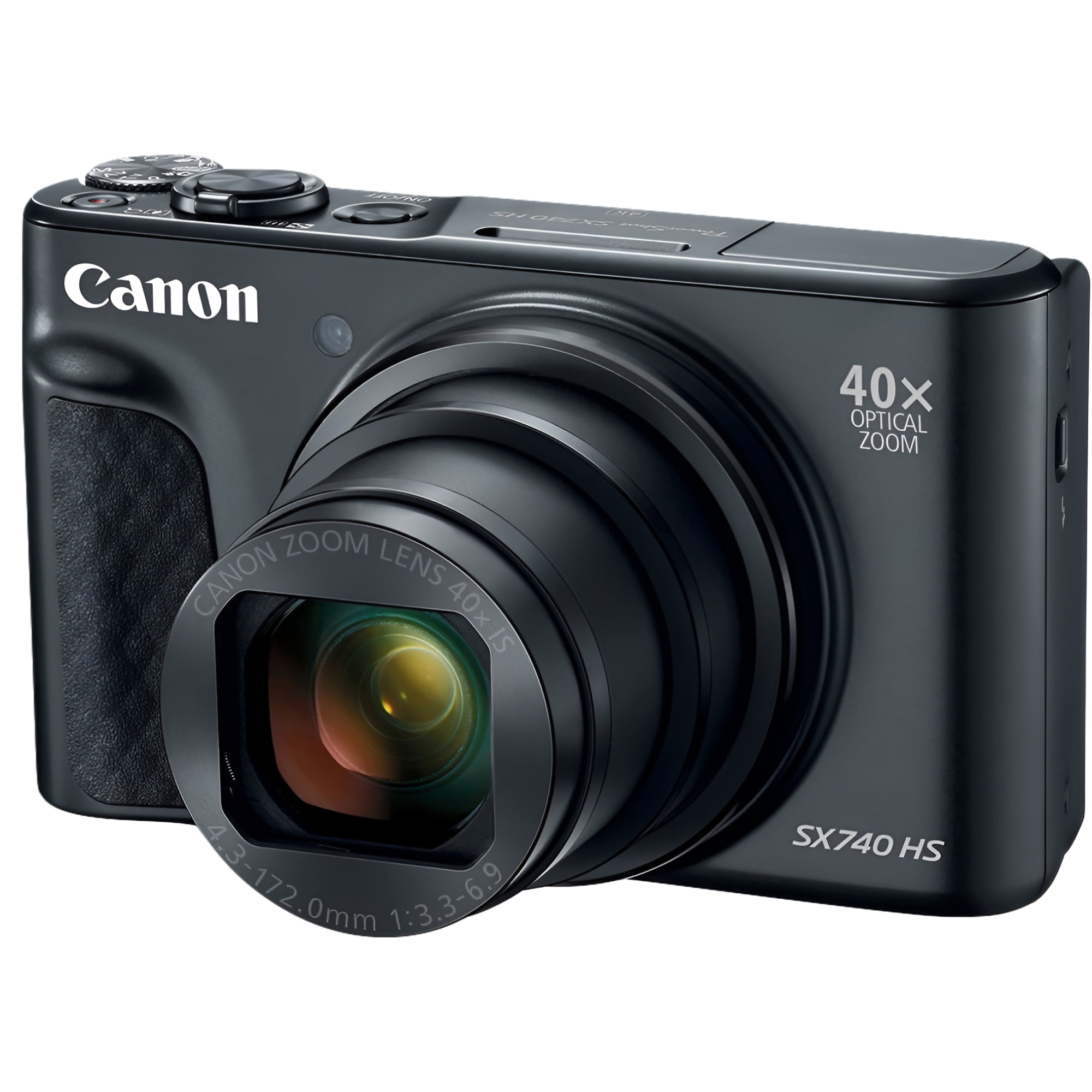 Canon PowerShot SX740 HS Camera, Wi-Fi, 4K Video, Bluetooth, 32GB