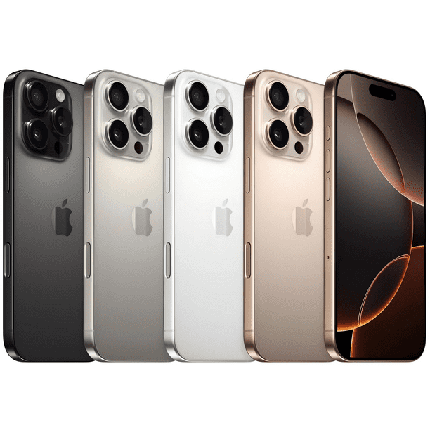 Refurbished Apple iPhone 16 Pro Max - 256GB – White Titanium