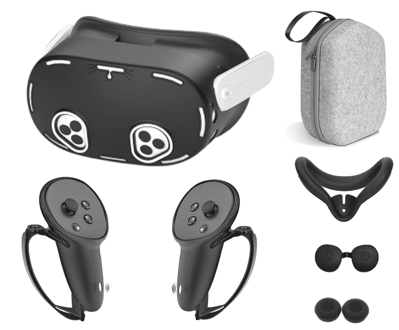 Oculus Quest 3S 128GB VR Headset, Touch Controllers, Carry Case