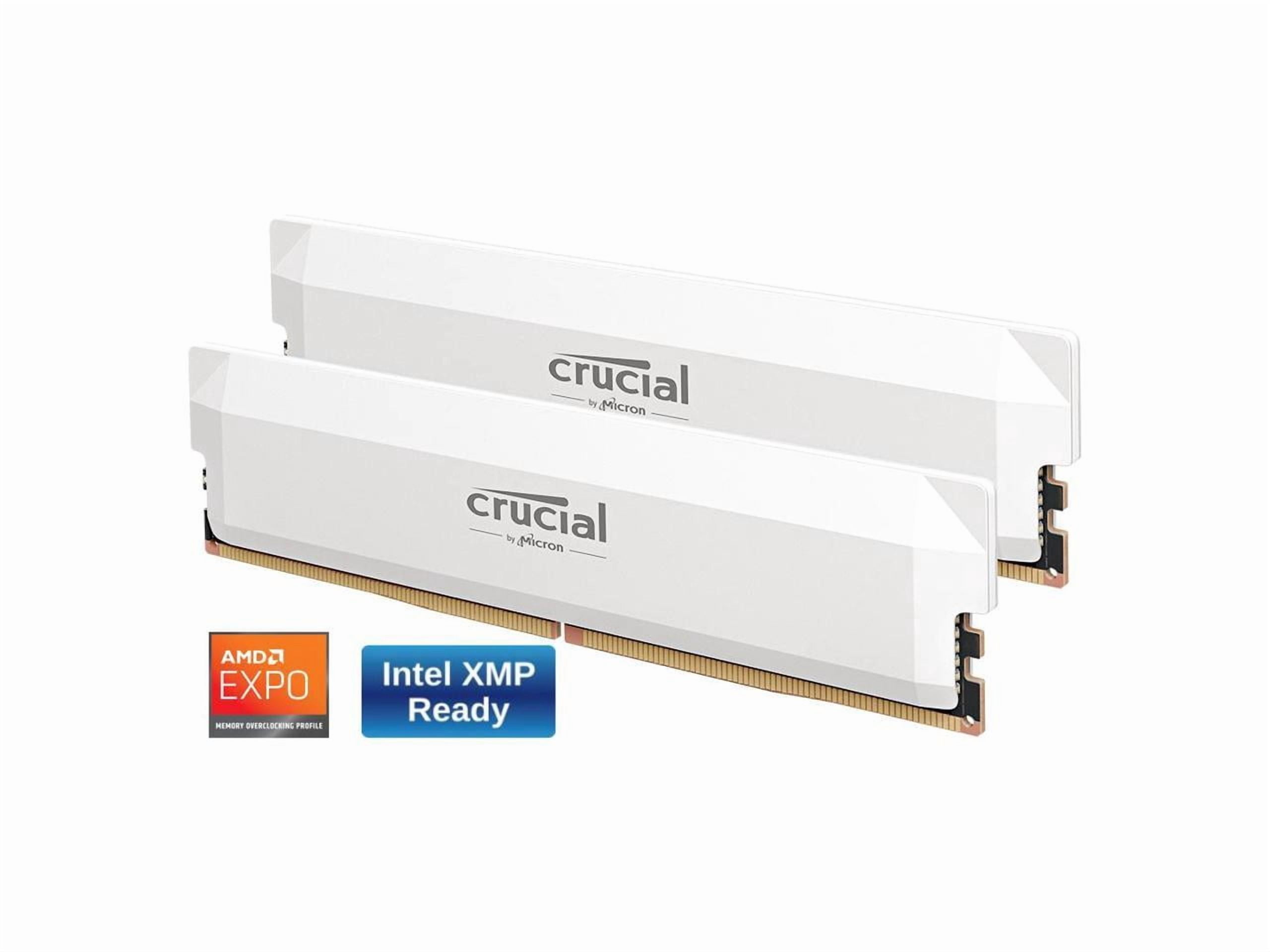Crucial Pro 64GB DDR5 5600 PC RAM for Gaming, AMD EXPO Ready