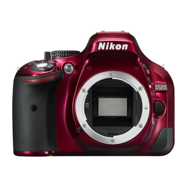Nikon D5200 - Digital camera - SLR - 24.1 MP - APS-C / 30 fps - 3x