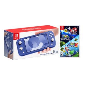 Nintendo Switch Lite (Blue) Gaming Console Bundle with Zelda