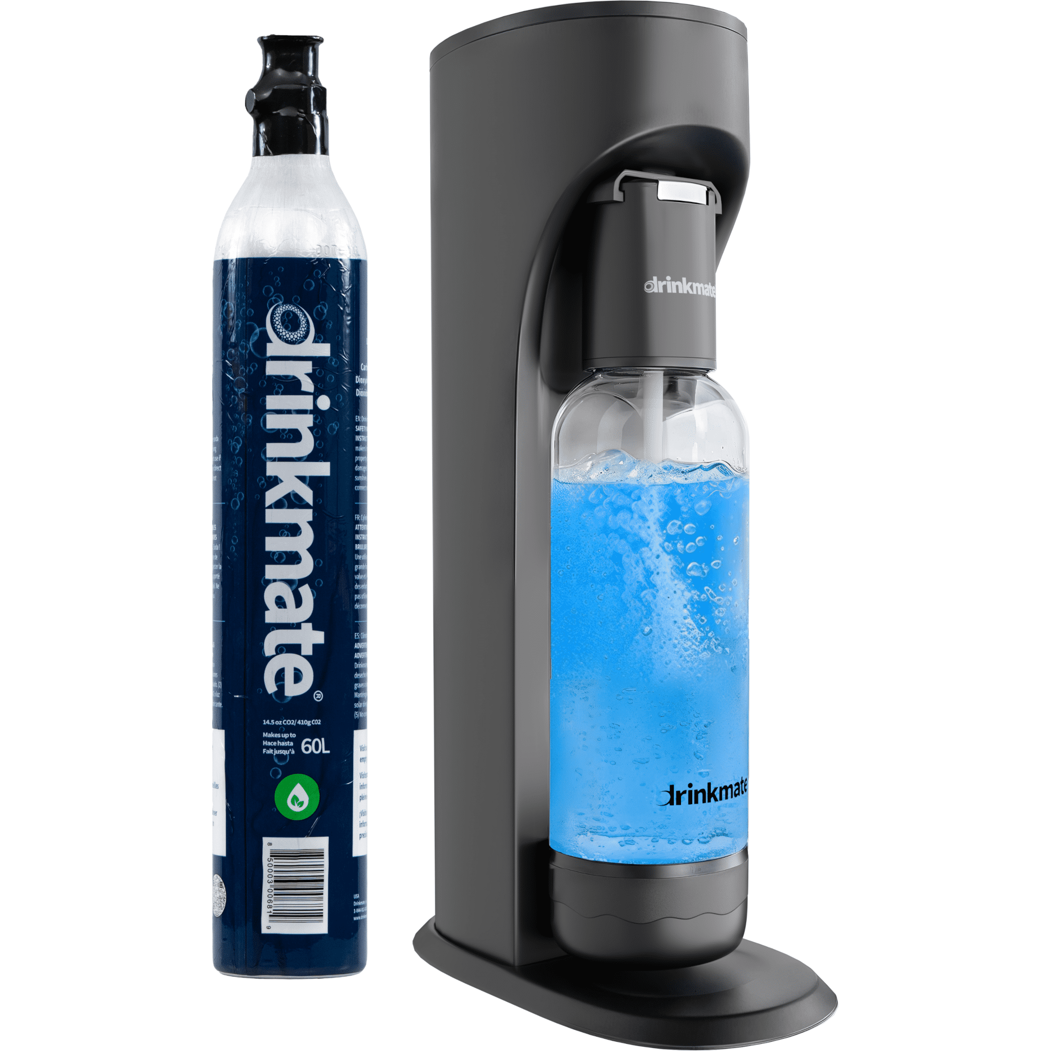 Drinkmate OmniFizz, Sparkling Water & Soda Maker, No CO2 Cylinder