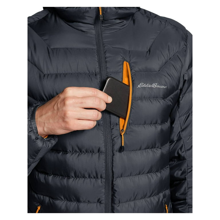 Eddie Bauer First Ascent Men's Downlight Hooded Jacket - Walmart.com