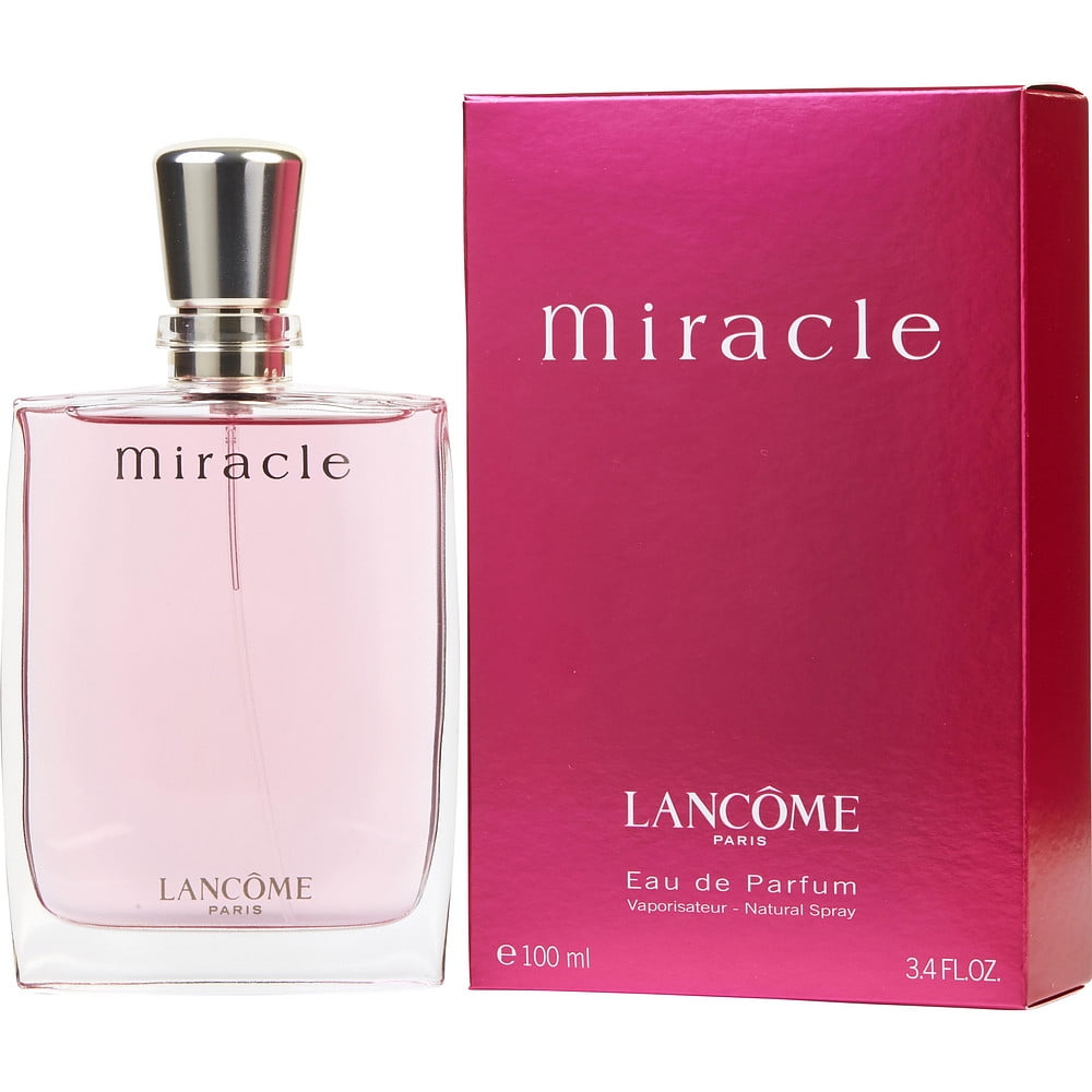 Lancome Miracle Eau De Parfum Spray for Women, 3.4 oz - Walmart.com