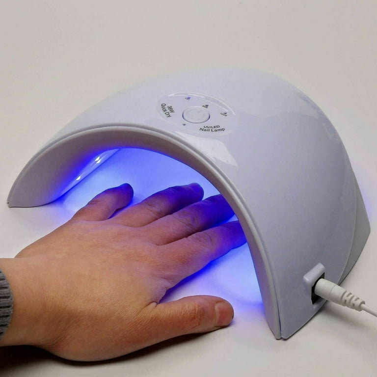 36W LED UV Manicure Machine, Nail Polish Dryer Lamp, Gel Acrylic