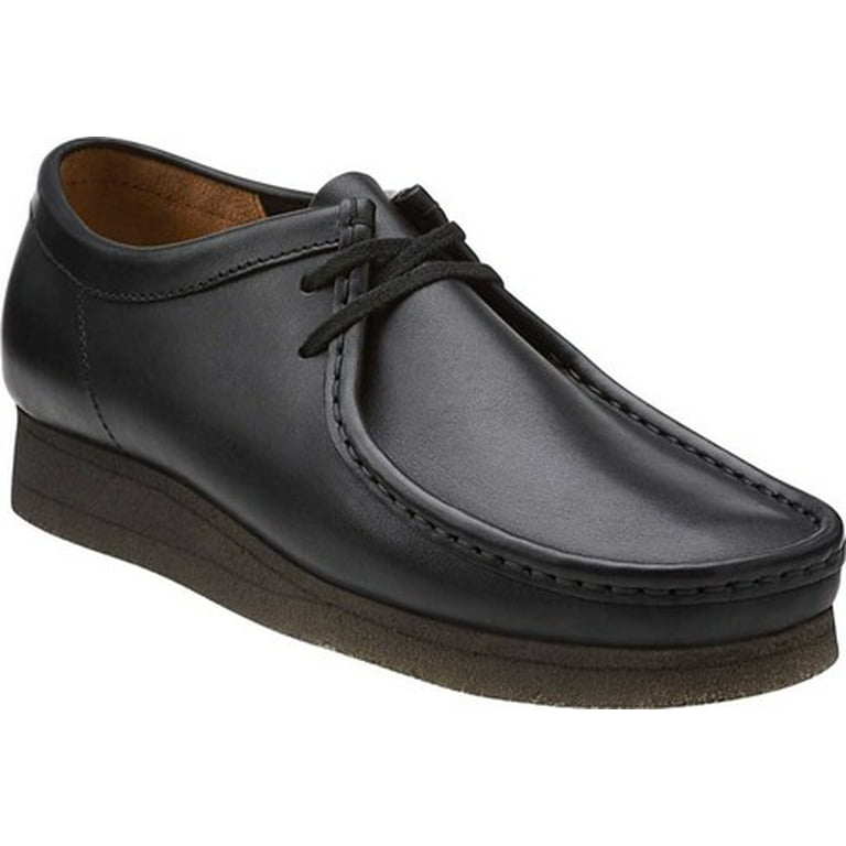 clarks men's wallabee oxford,black leather,8.5 m us - Walmart.com