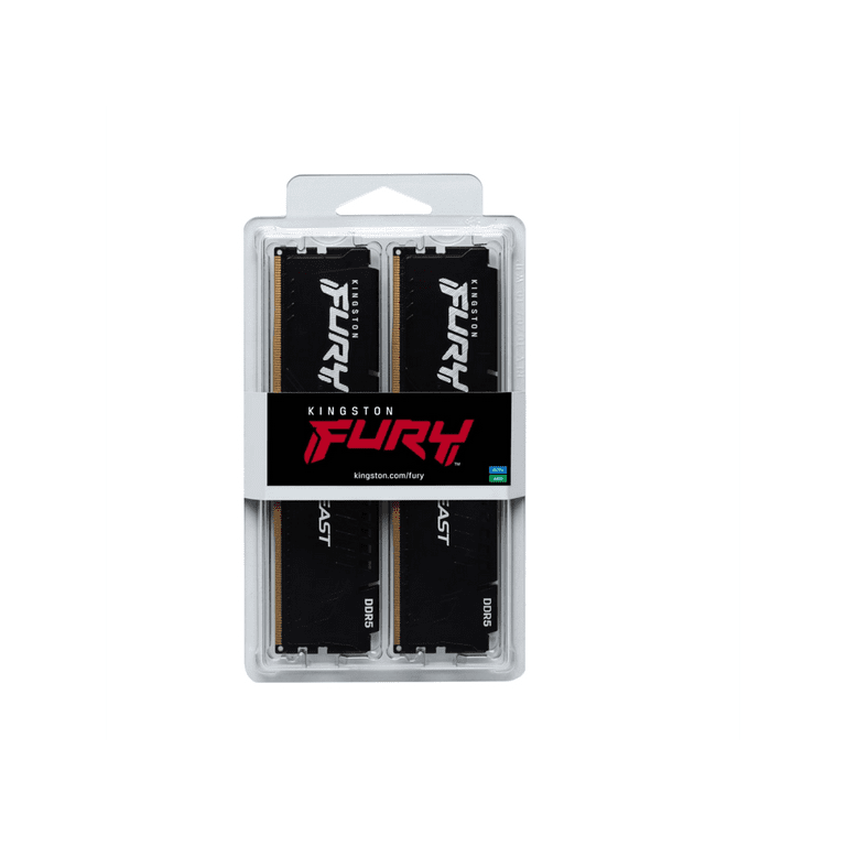 Kingston FURY Beast 32GB (2 x 16GB) 288-Pin DDR5 5200 PC RAM (PC5