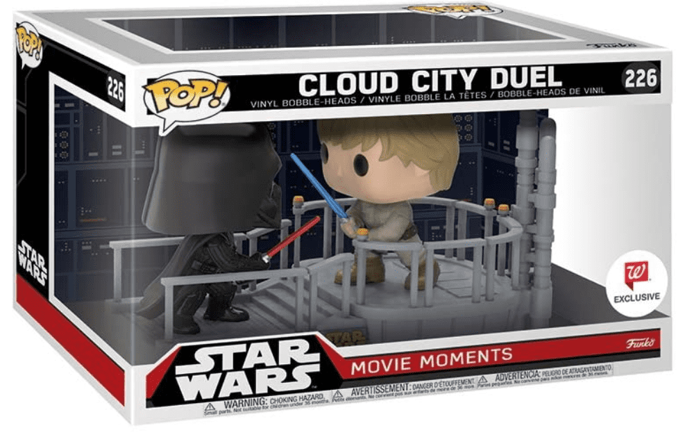 226 Cloud City Duel - Movie Moment - Star Wars Funko POP - Walmart.com