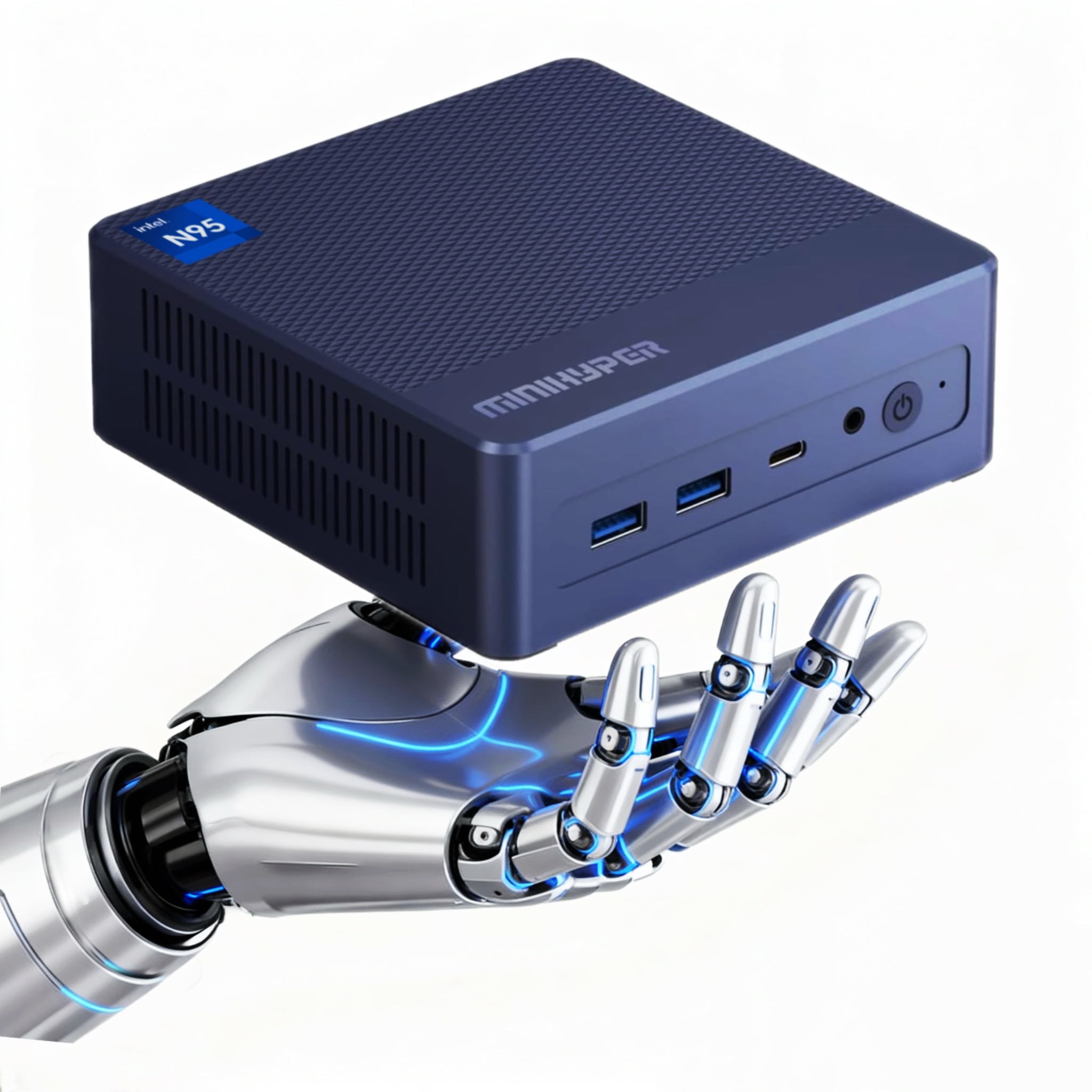 GMKTec Mini PC NucBox G3 Plus, Intel N150 up to 3.6GHz, 8GB RAM