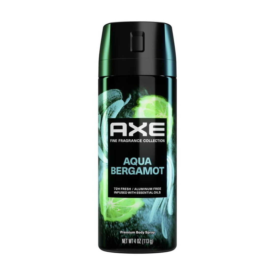 Axe Fine Fragrance Collection Aqua Bergamot Deodorant Spray 4 oz