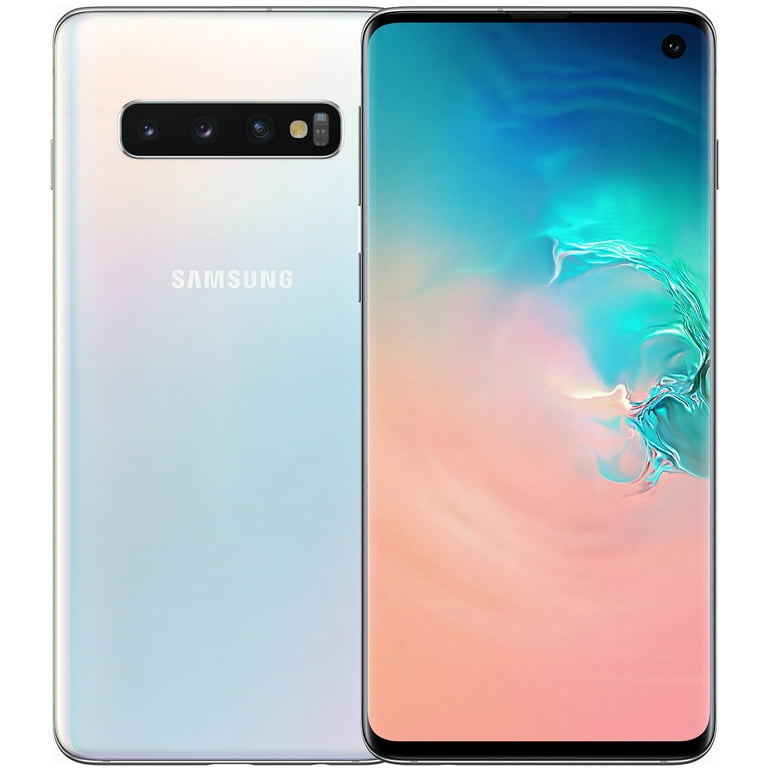 SAMSUNG Galaxy S10 G973, 128GB, GSM Unlocked Dual SIM – White
