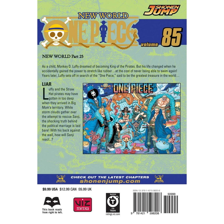 One Piece One Piece, Vol. 85, (Paperback) - Walmart.com