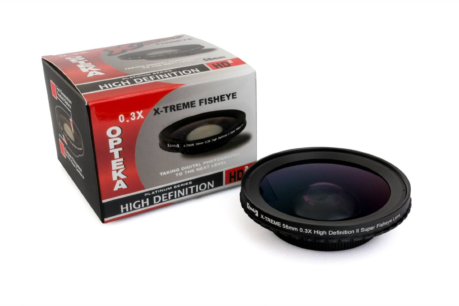 Opteka 58mm 0.3X HD2 X-TREME Super Fisheye Lens for Sony DCR