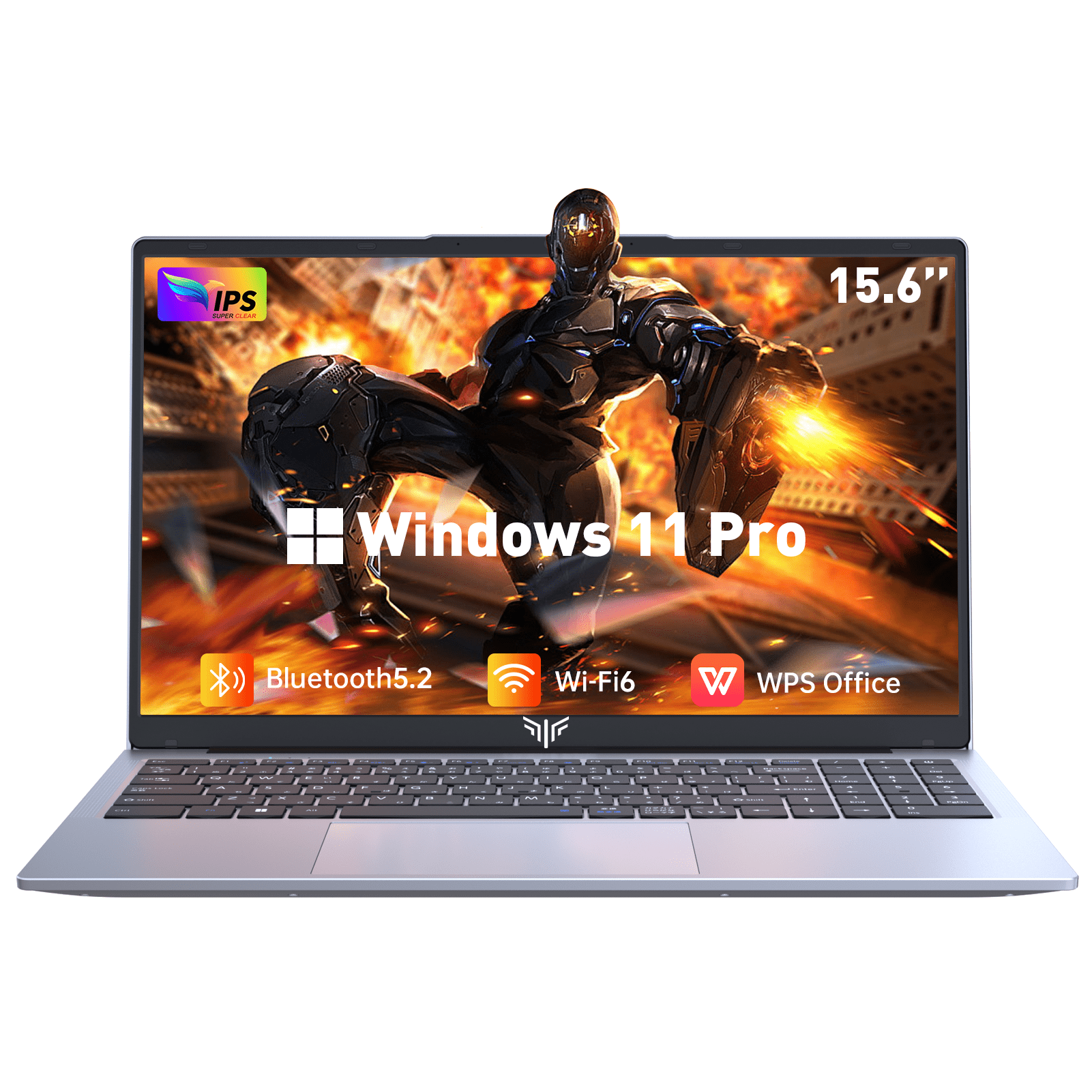 Laptop 15.6 in FHD Gaming Laptop AMD Ryzen 5 7430U 16GB DDR4 512GB