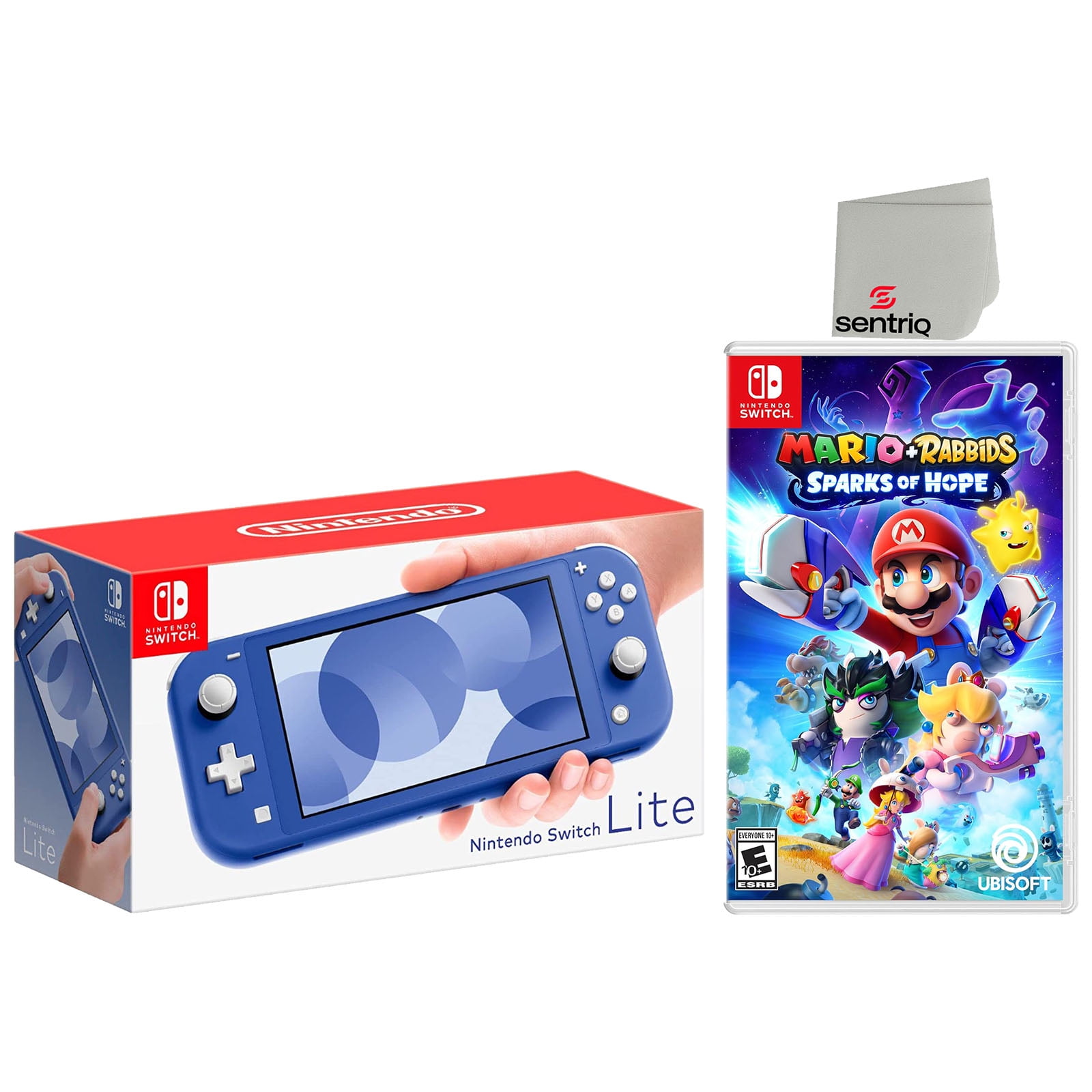 Nintendo Switch Lite 32GB Blue Edition and Paper Mario: The