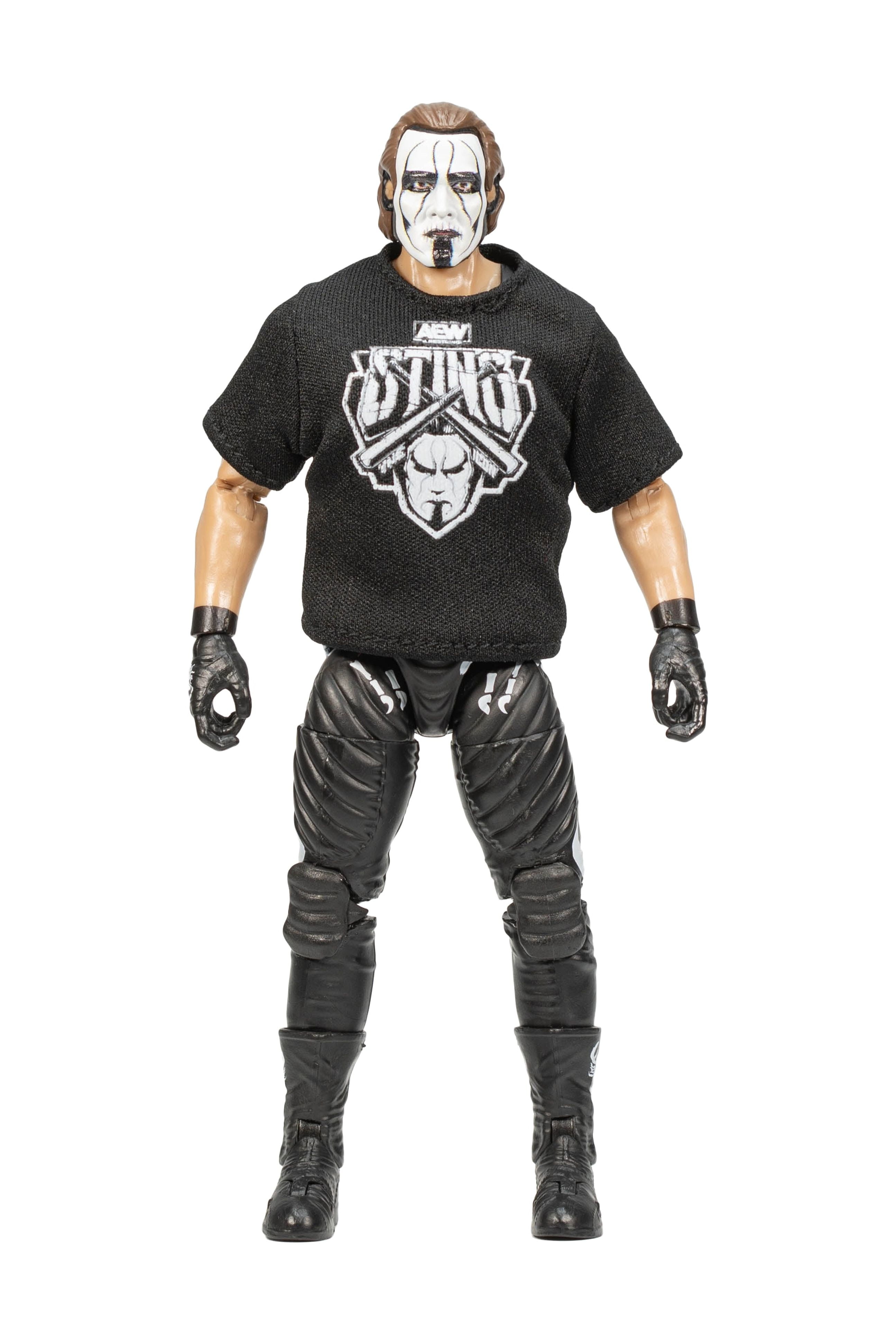 AEW Unrivaled Supreme Sting - 6 inch Figure with Alternate Heads