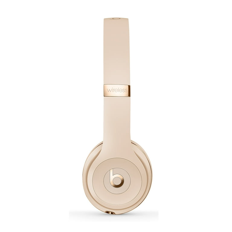 Beats Solo3 Wireless On-Ear Headphones, Apple W1 Chip, Satin Gold