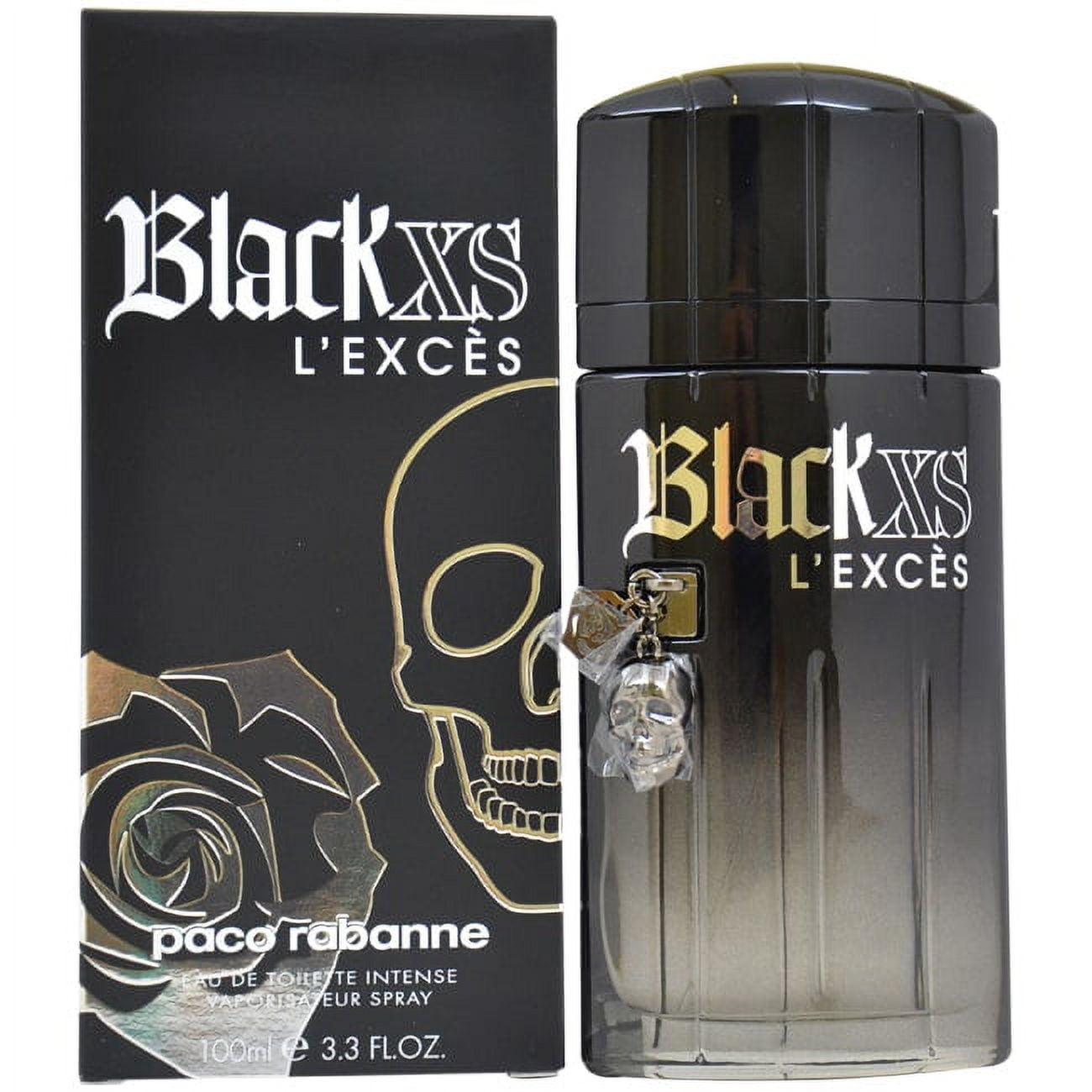 Paco Rabanne Men's Black XS L'Exces Cologne, 3.3 oz - Walmart.com