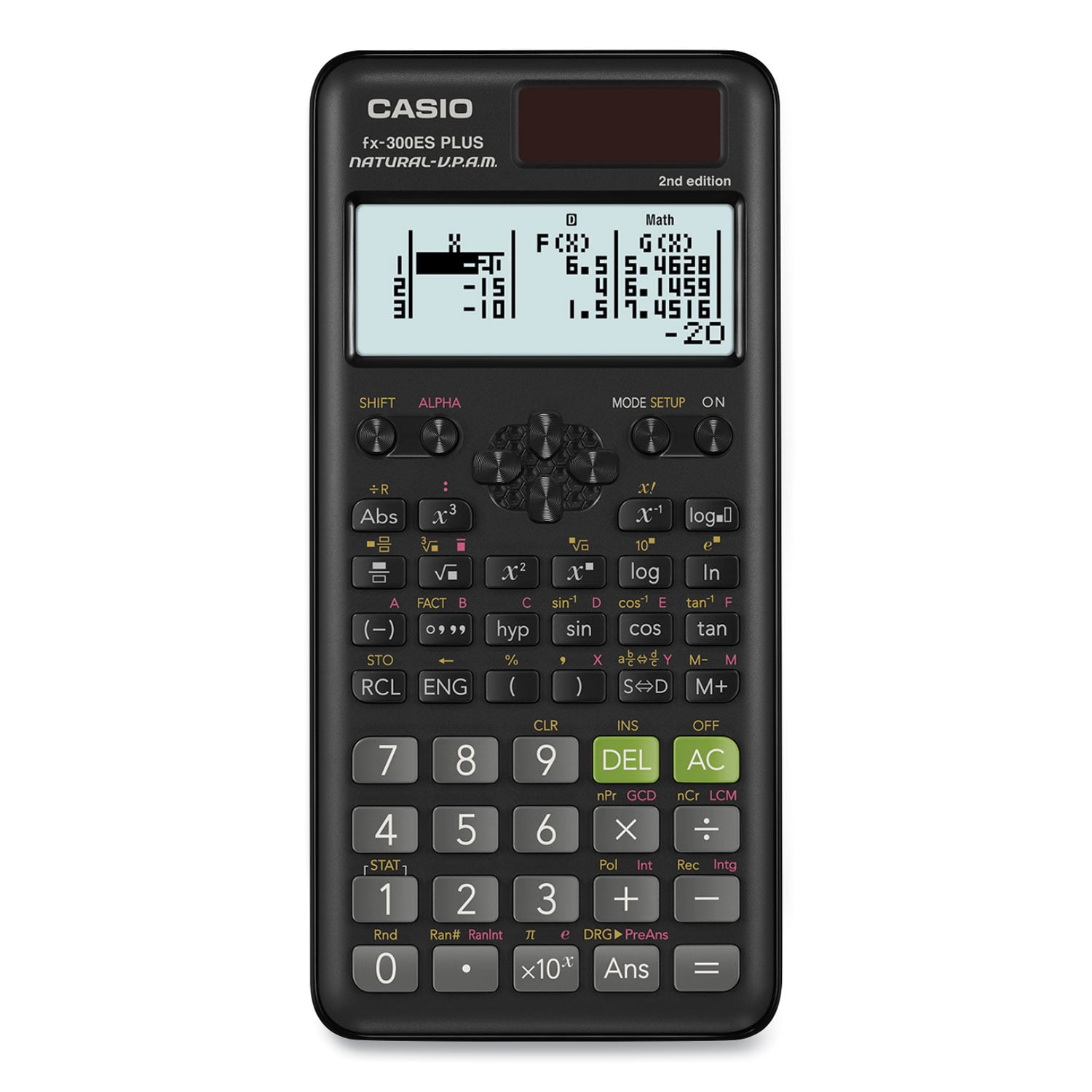Casio FX-300ESPLS2-S 2nd Edition Scientific Calculator, 12-Digit