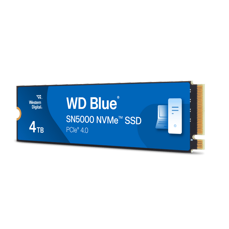 Western Digital 4TB WD Blue SN5000 NVMe Internal Solid State Drive