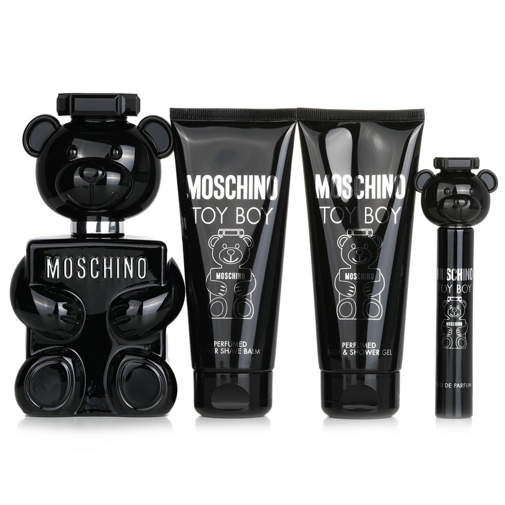 Moschino Toy Boy Men's Perfume - 4 Piece Gift Set 3.4 Oz Eau De