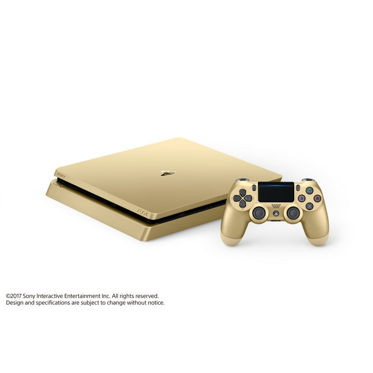 Sony PlayStation 4 Slim 1TB Gaming Console Gold 3002189 - Walmart.com