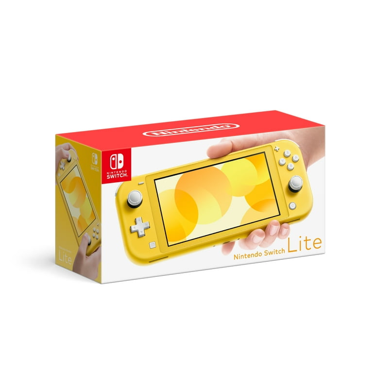 Nintendo Switch Lite Handheld Game System - Yellow with 128GB