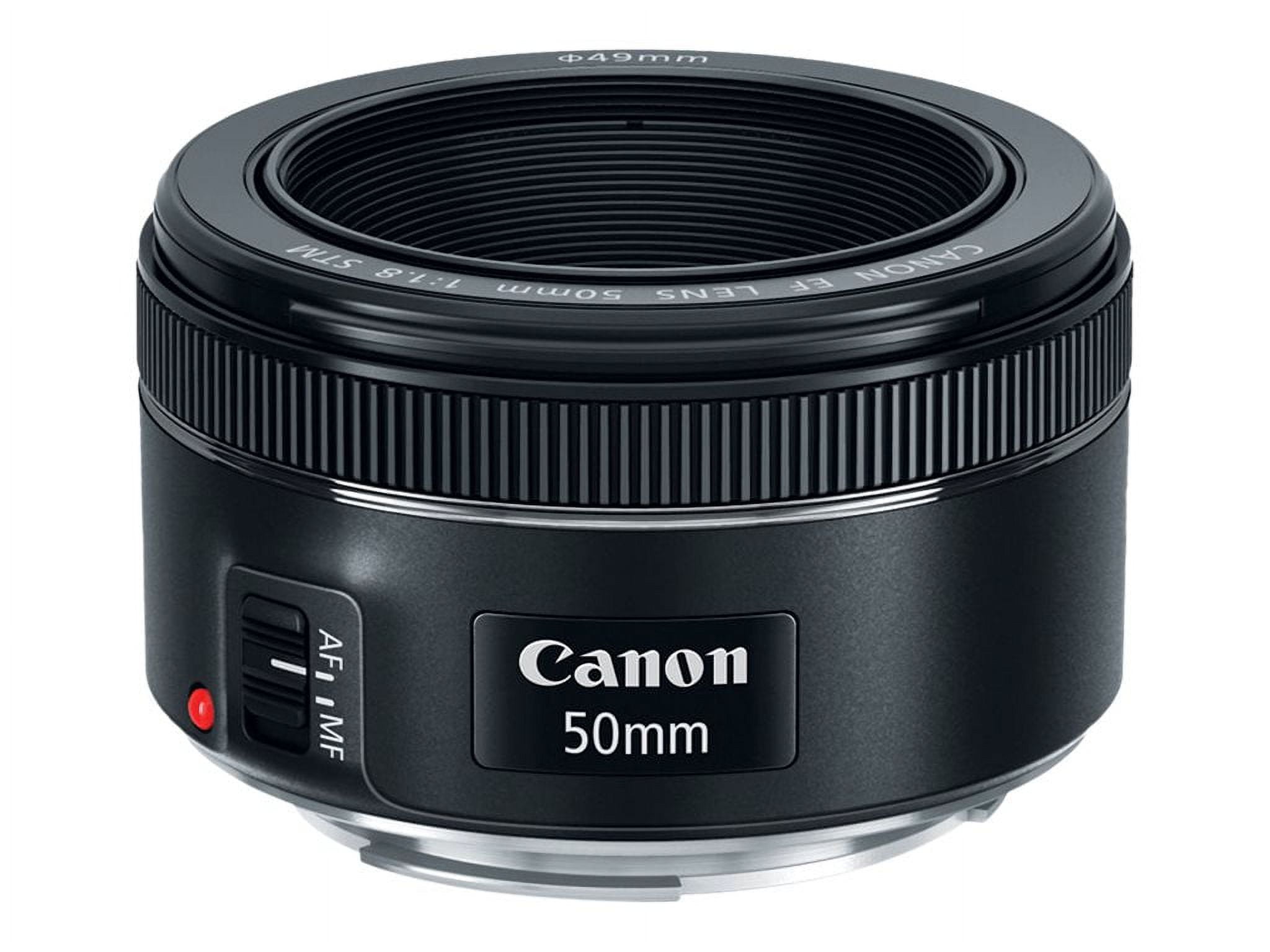 Canon EF 50mm f/1.8 STM Lens, Bright Aperture, Super Spectra