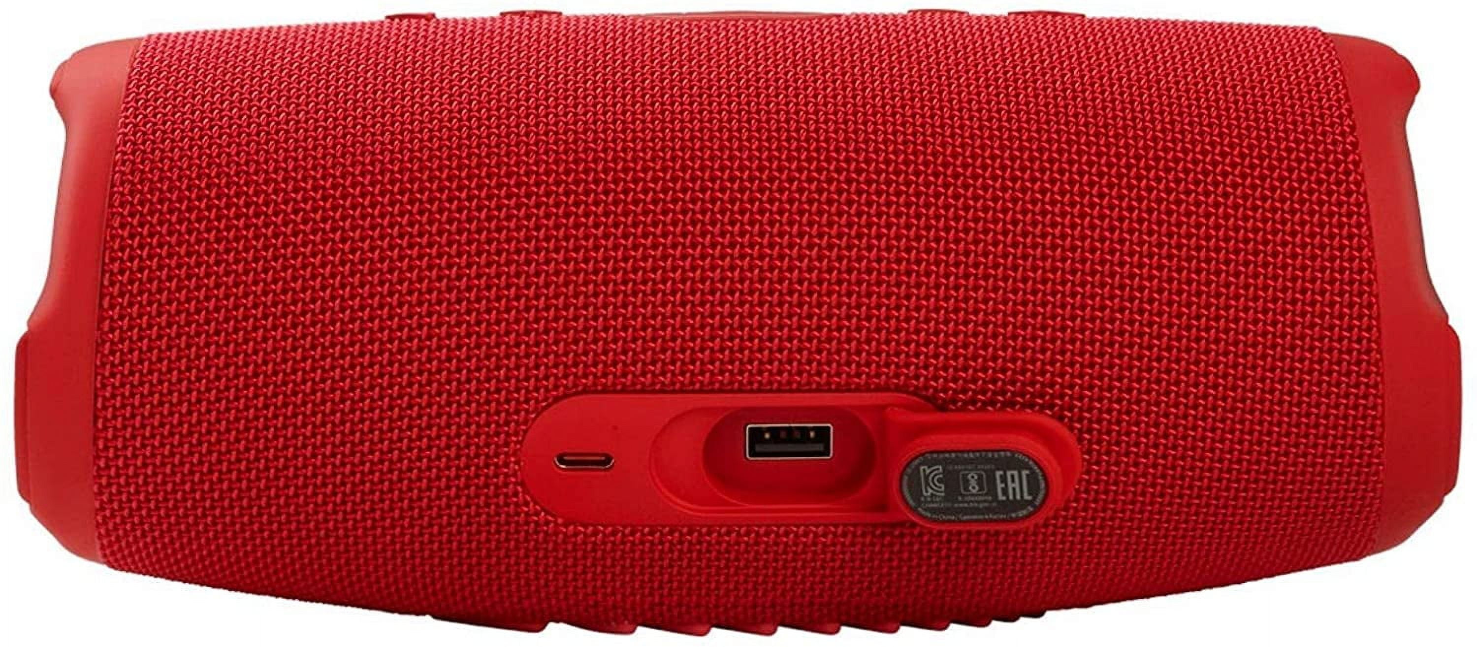 JBL Charge 5 Portable Wireless Bluetooth Speaker - Red, Travel