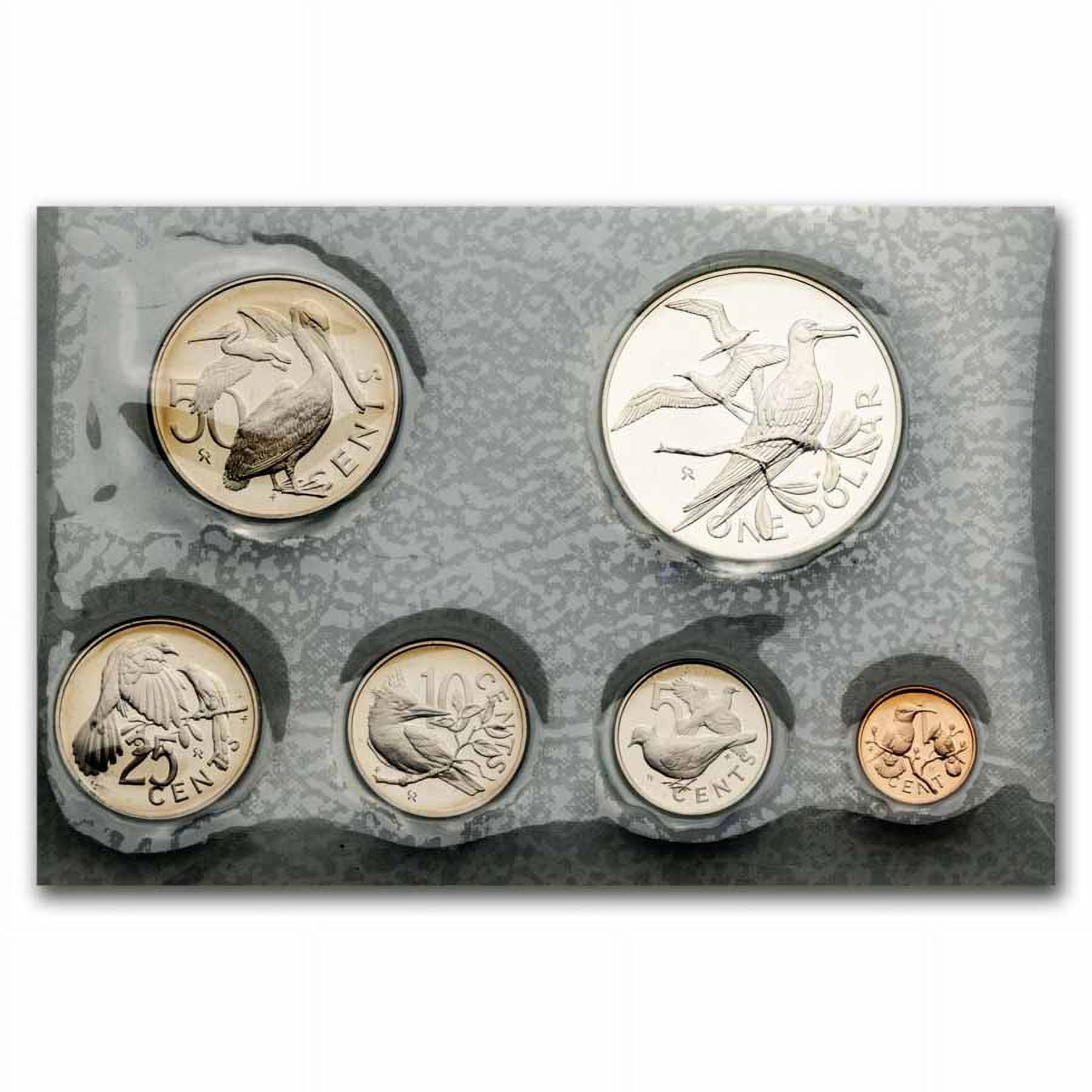 1974 British Virgin Islands 6-Piece Proof Set (w/Box & COA