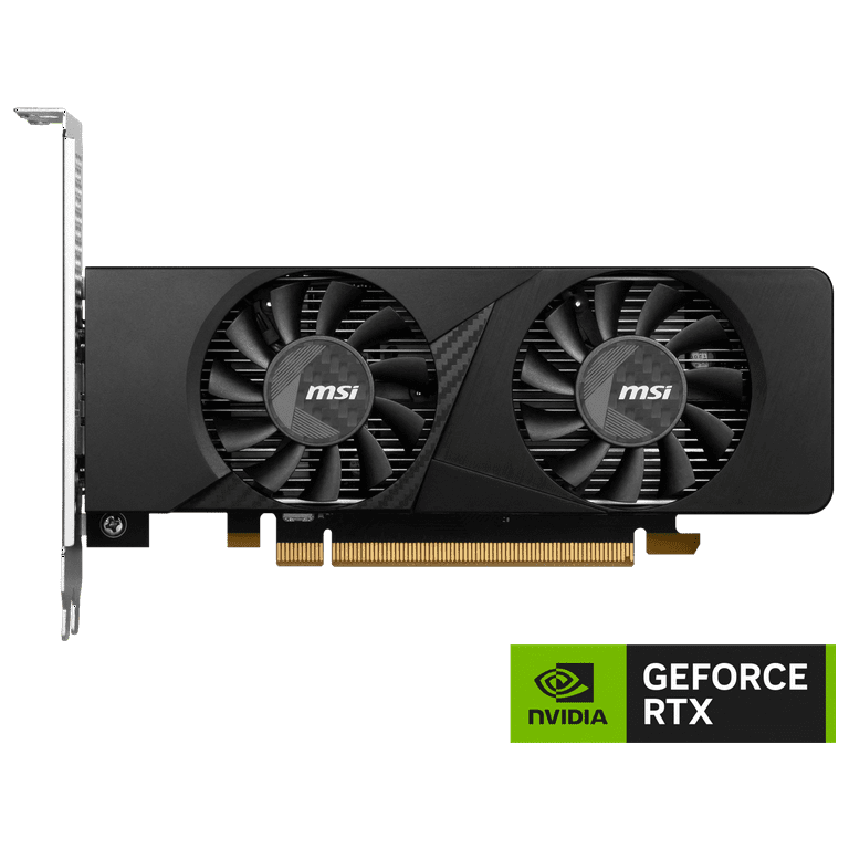 MSI NVIDIA GeForce RTX 3050 Graphics Card, 6GB GDDR6, HDMI 2.1