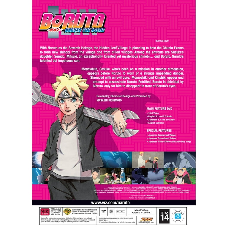 Boruto - Naruto the Movie (DVD) - Walmart.com