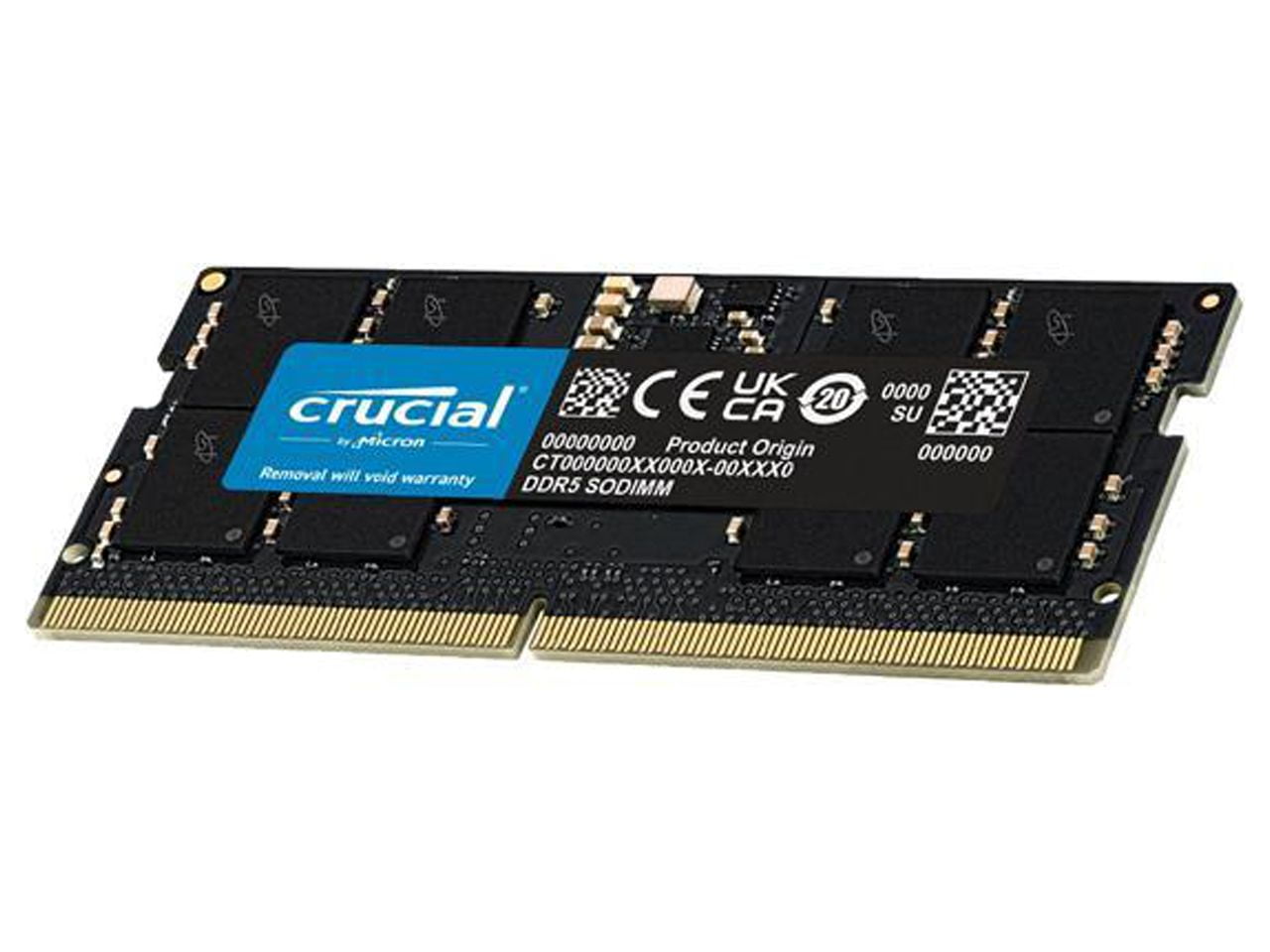 Crucial 32GB DDR5 5600 (PC4 44800) RAM for Laptop, 262-Pin SO-DIMM