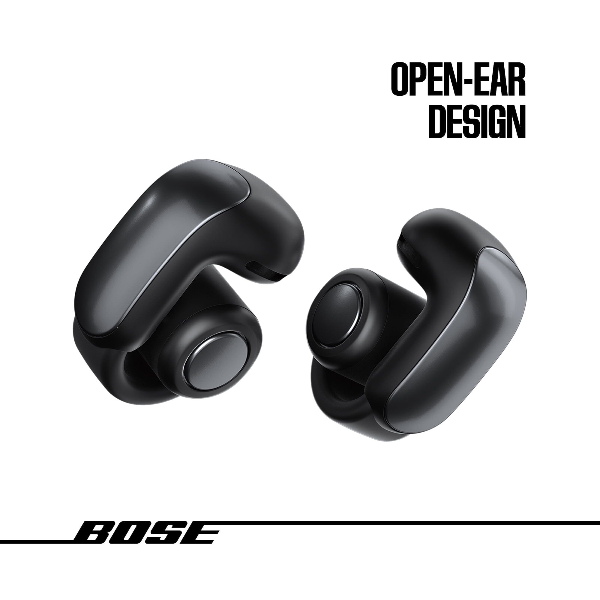 Bose Ultra Open Earbuds ボーズ イヤフォン&ケース黒 Bose Ultra Open