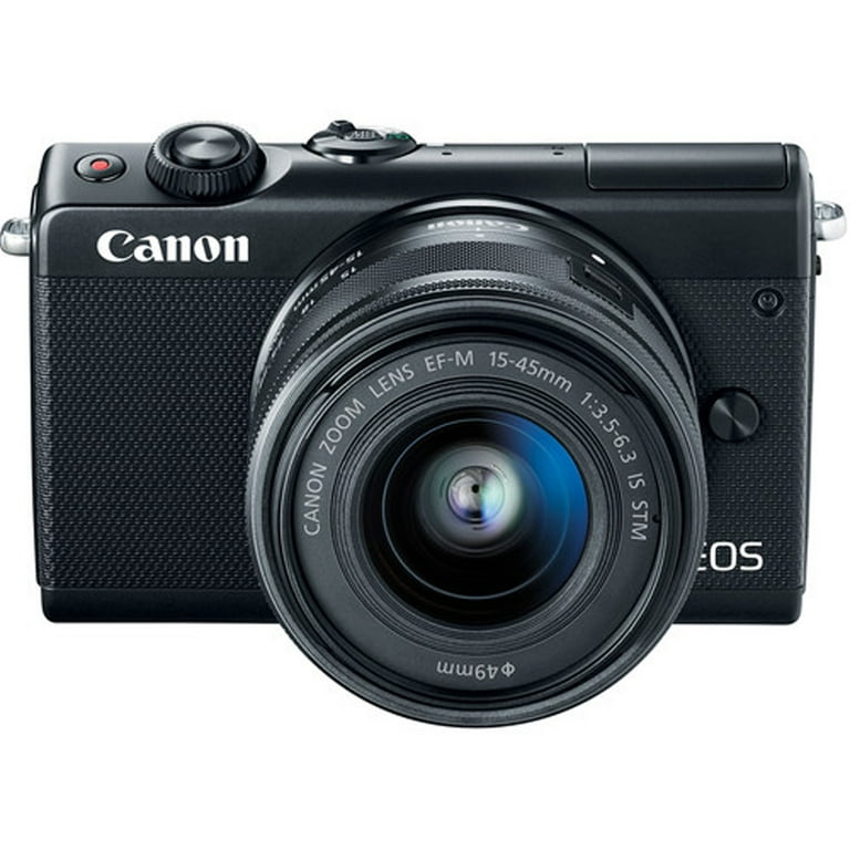 Canon EOS M100 Mirrorless Digital Camera, 24.2 MP, with 15-45mm