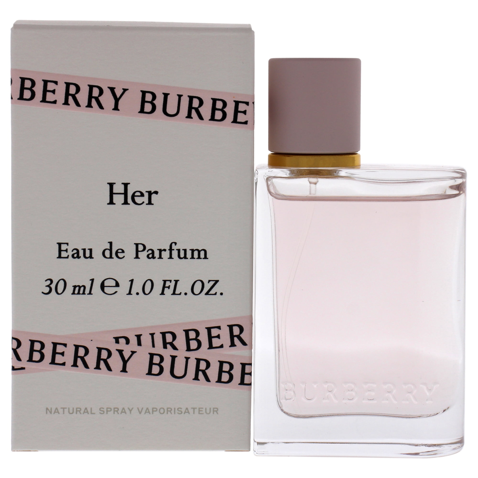 Burberry Her Eau De Parfum for Women, 1.6 Oz Versatile Natural