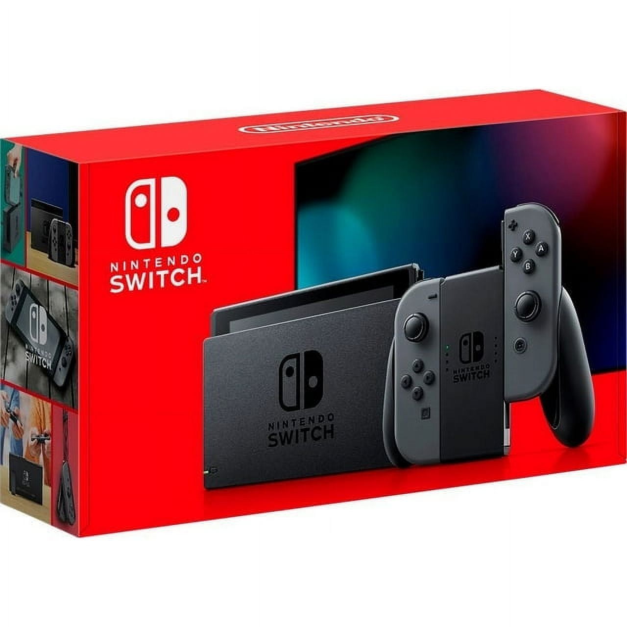 Nintendo Switch Console with Gray Joy-Con -(Japan Version