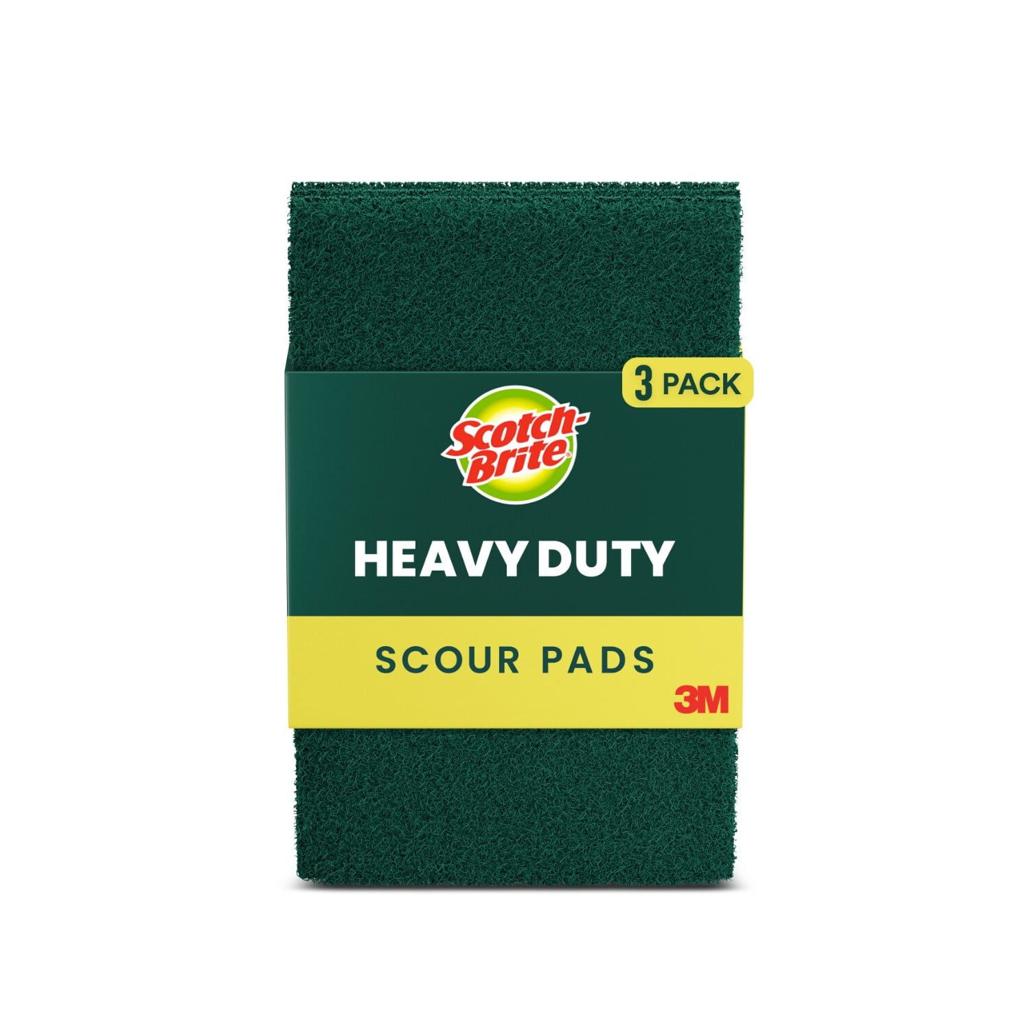 Scotch-Brite Heavy Duty Scour Pads, 6 Sponges Total - Walmart.com