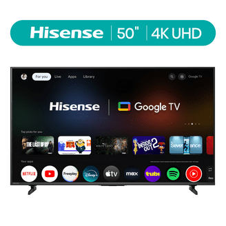 Hisense 50-Inch Class A6 Series 4K UHD Google Smart TV with Dolby