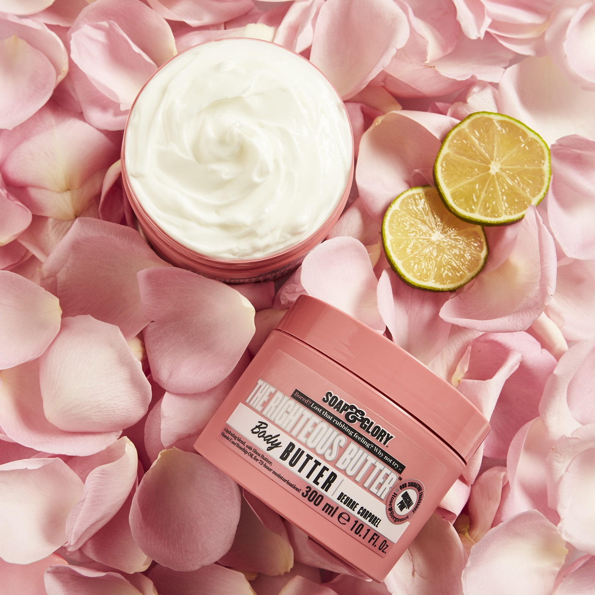 Soap & Glory Righteous Butter Moisturizing Body Butter with Shea