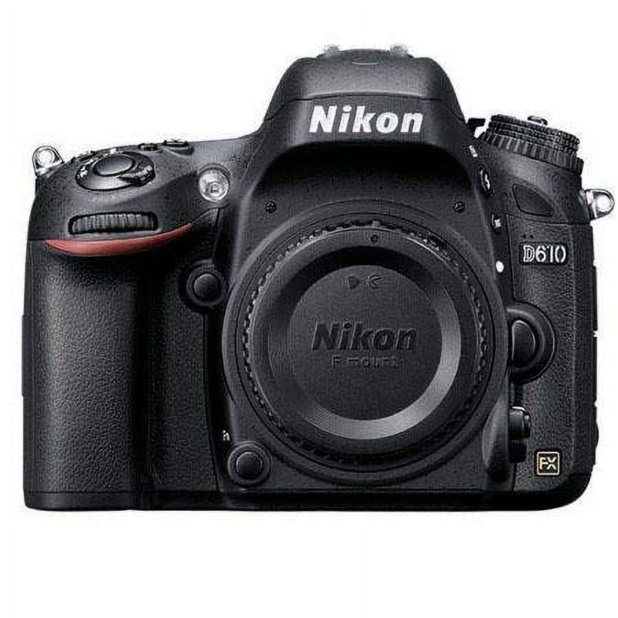 Nikon D610 Full-Frame Digital DSLR Camera Body Only - Walmart.com