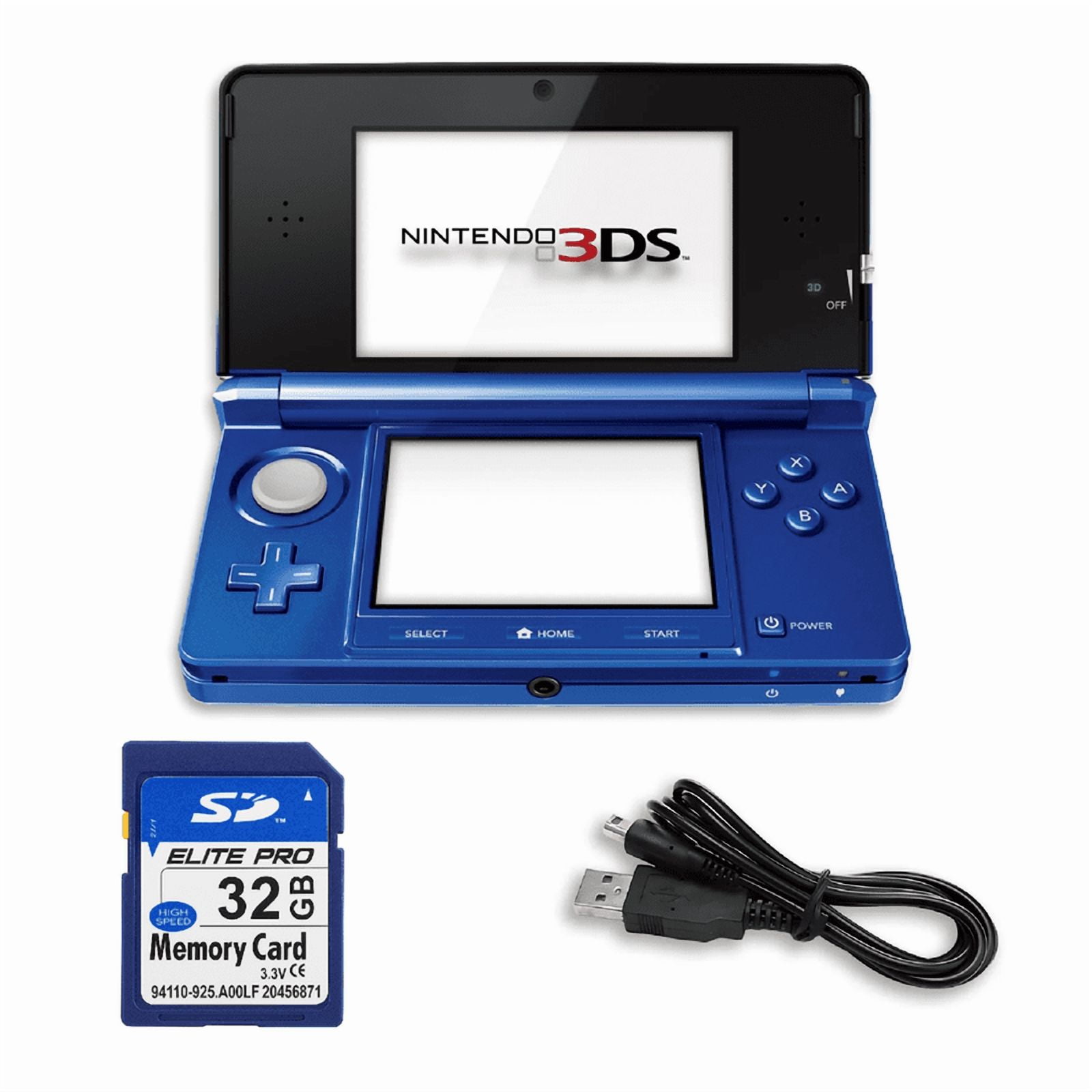 Restored Nintendo 3DS XL Handheld Console W/ Mariokart 7 Pre