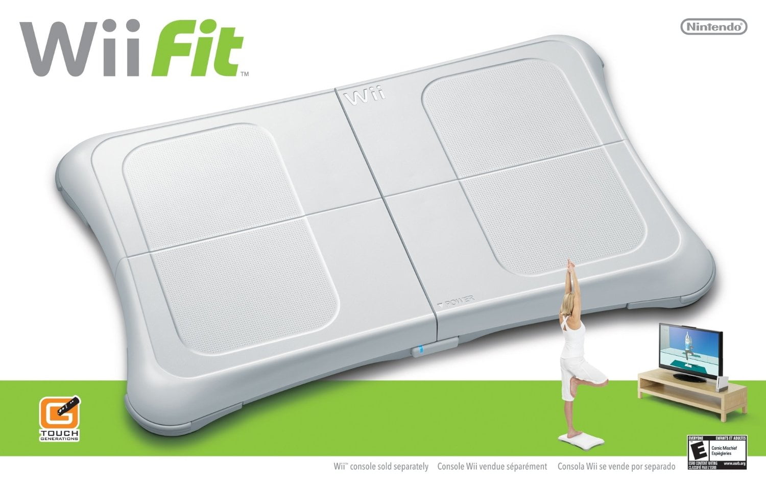 NINTENDO Wii Fit Plus and Balance Board (White) - Certified