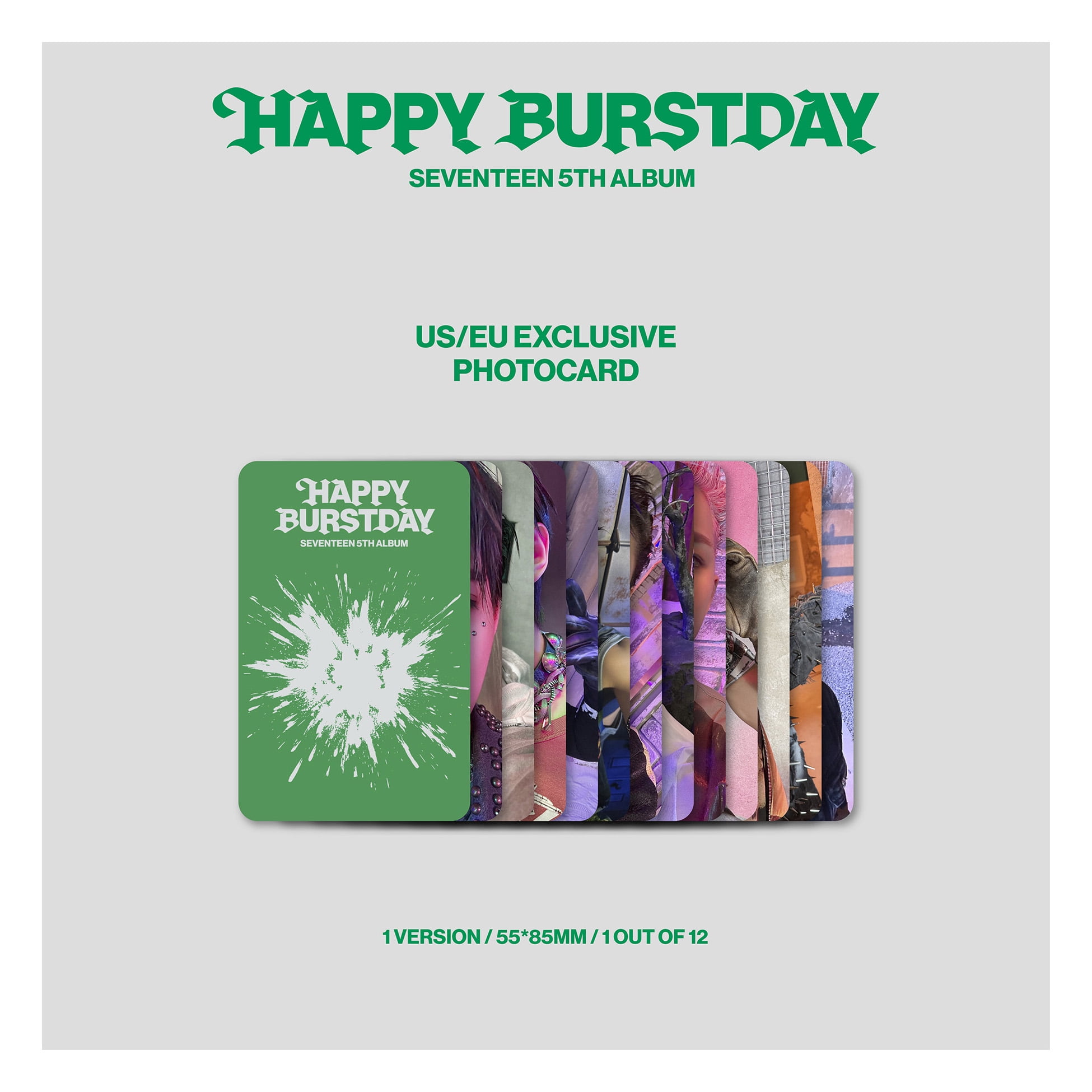 SEVENTEEN - SEVENTEEN 5th Studio Album 'HAPPY BURSTDAY' (NEW