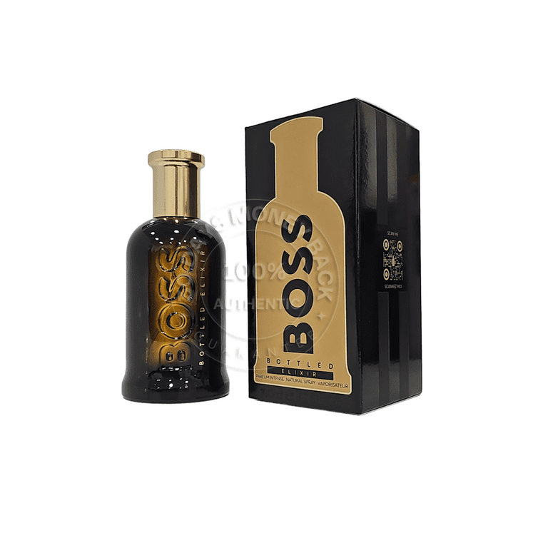 HUGO BOSS Men's Perfume Bottled Elixir Spray 3.4 oz Fragrance Eau